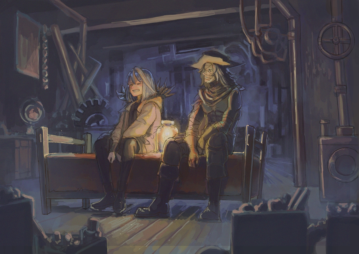 ファンタジー背景画魔法の世界観を描きます 絵本や動画の背景画、夢の光景の具現化などにご利用ください イメージ7