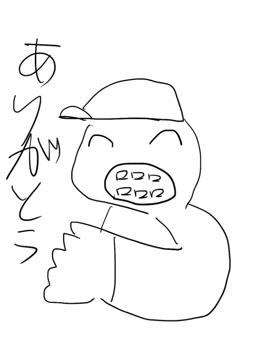 30分でリクエストのキャラ書きます 私の30分売ります。下手でもいいよね イメージ1