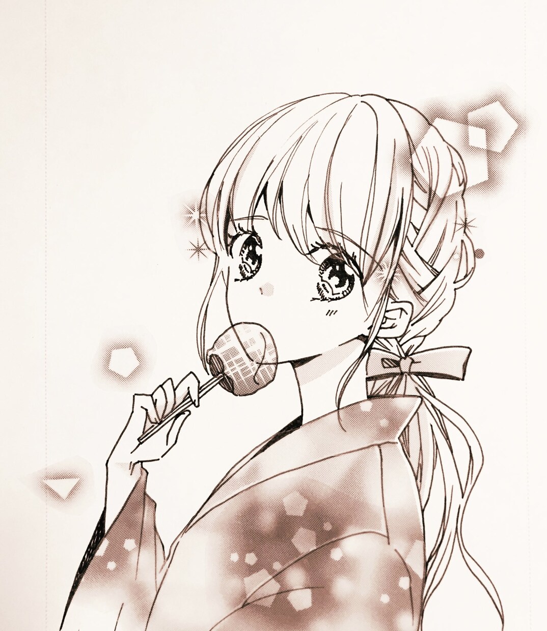 モノクロのアイコン描きます パッと目を引くSNSのアイコンを描きます！ イメージ4