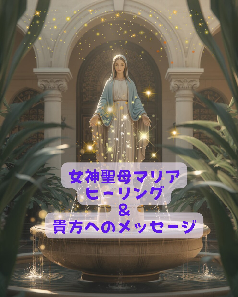 女神聖母マリアヒーリングとメッセージお伝えします 女性性、癒し、宇宙のパワーと繋がりたい時、ミラクルへの導き イメージ1