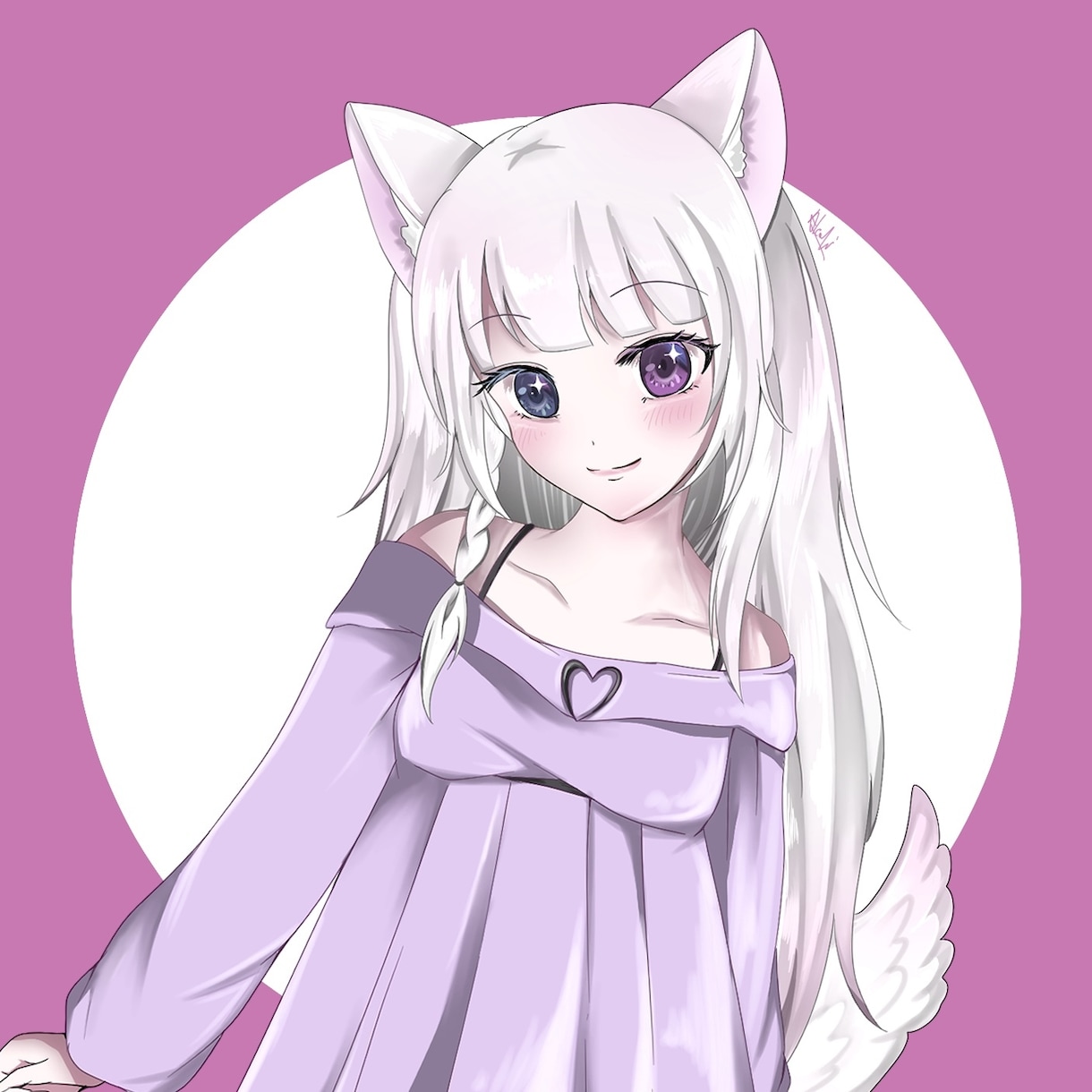 アイコン(追加料金なし)描きます 即納,修正可能！可愛い女の子が得意です！ イメージ3