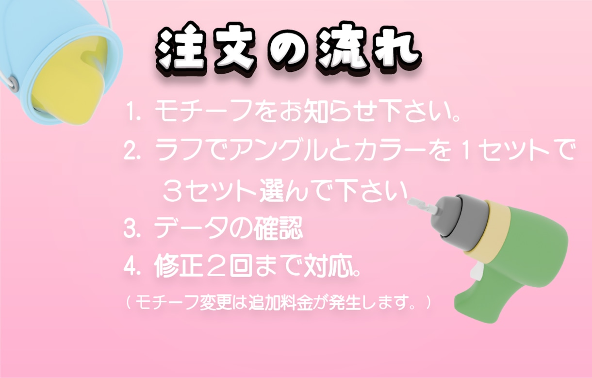 印象に残る立体化アイコン作ります 目を引くデフォルメ3D系アイコン画像作成サービス イメージ6