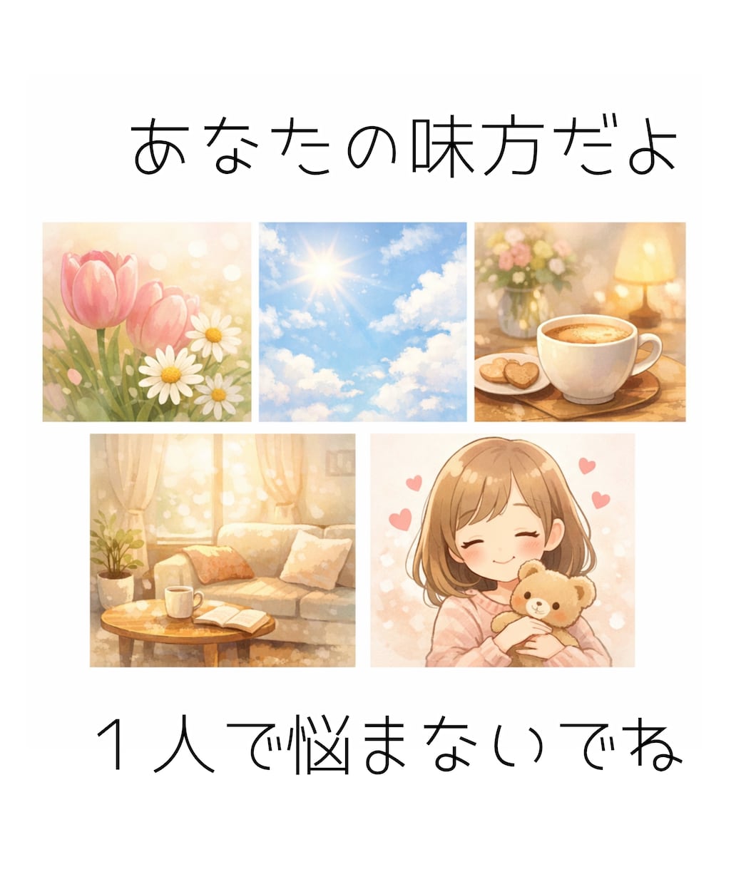 3児ママがあなたの味方に｜否定ゼロでお話聞きます あなたの味方だよ！優しく受け止めます！ イメージ1
