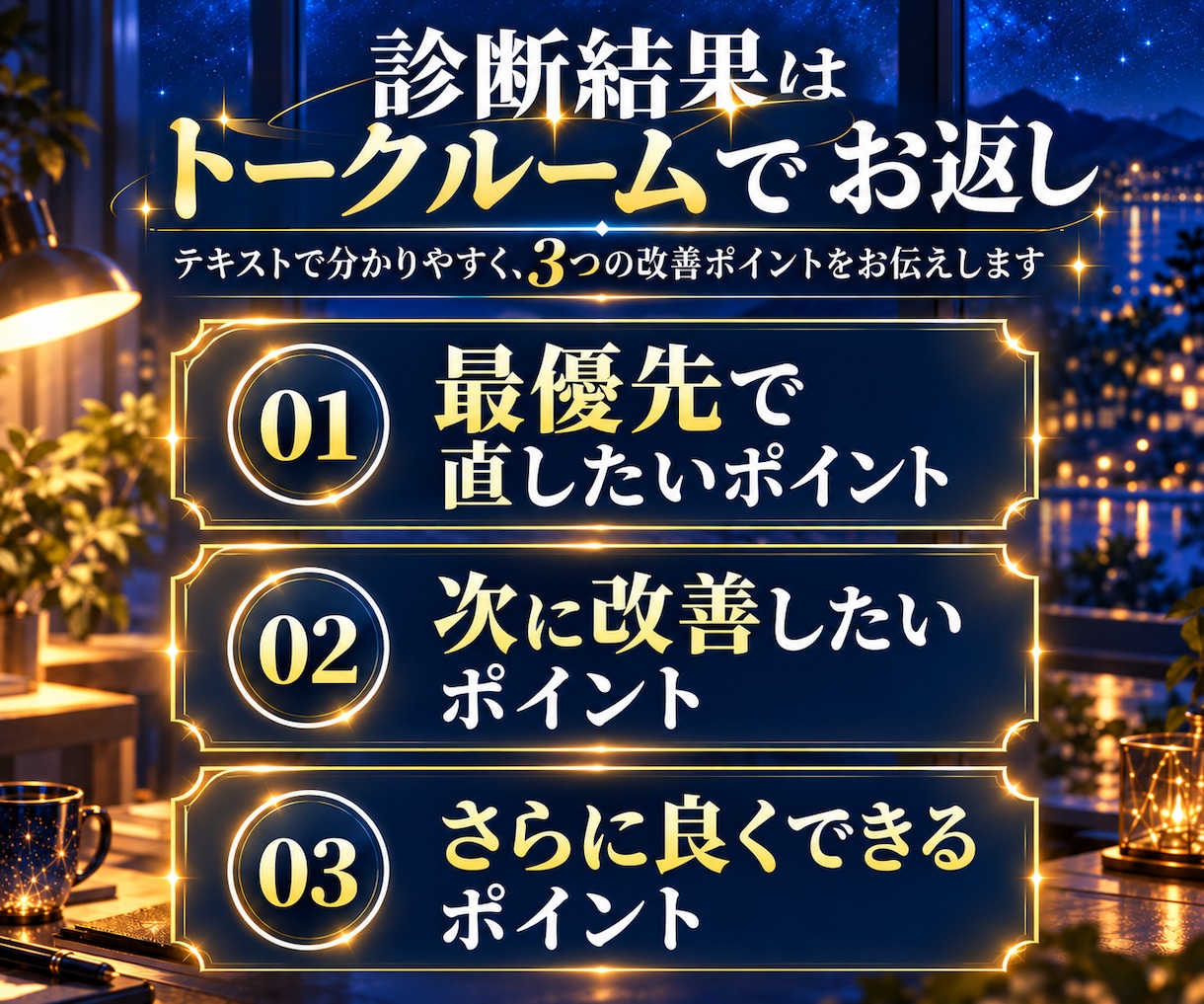 有料noteの無料部分を診断し改善点を3つ伝えます タイトル・無料部分・購入への流れを第三者目線で確認 イメージ3