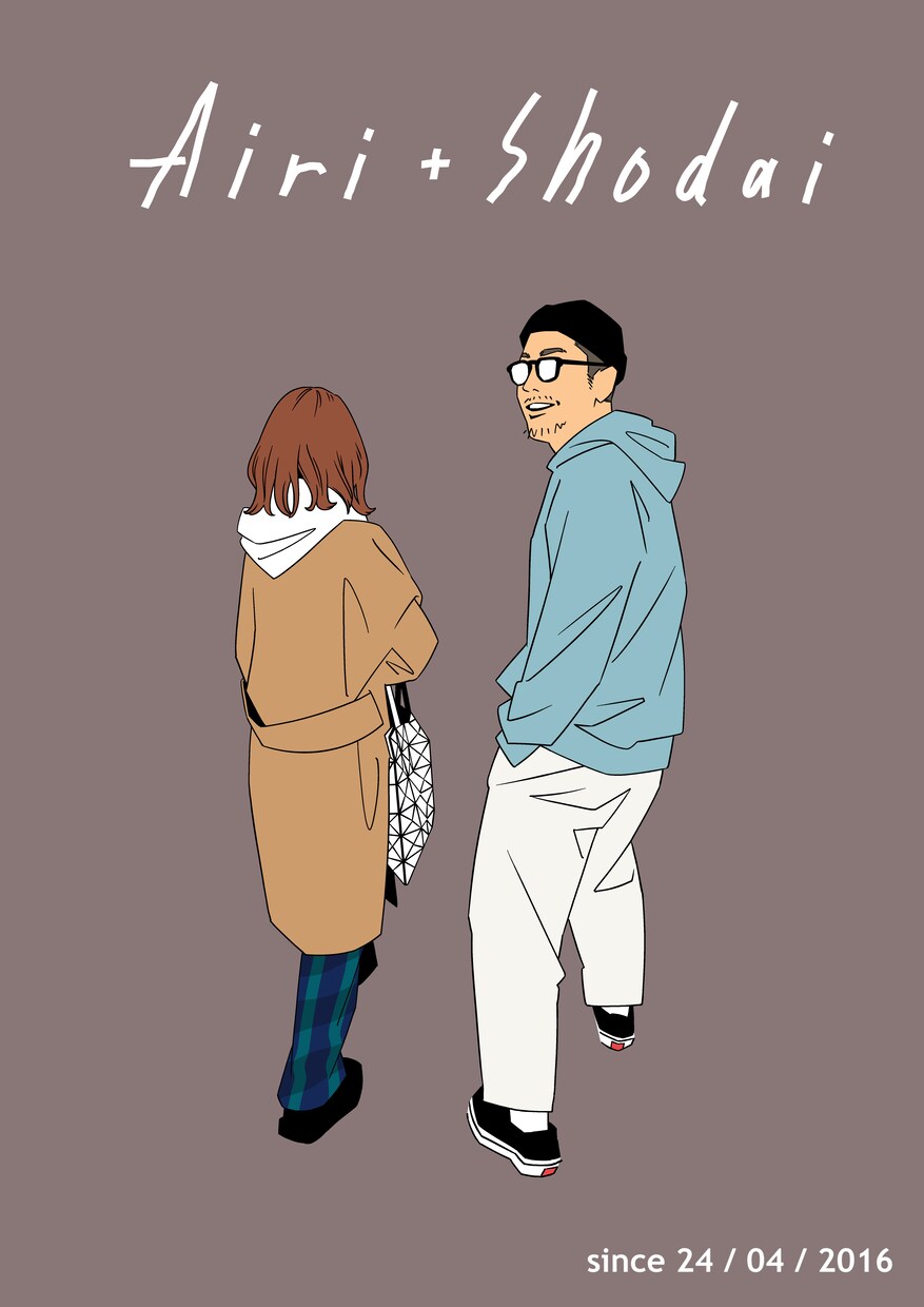 似”背中”イラスト描きます 顔が見えないのに誰かわかる...！ユニークな贈り物や記念に イメージ3