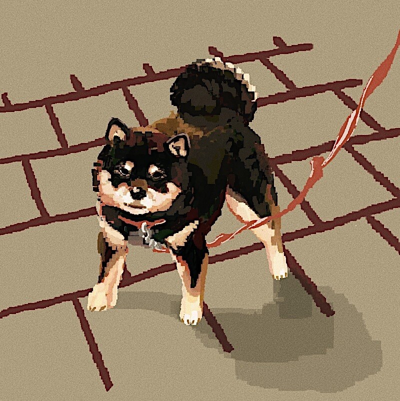 ペットの8bit風デジタルイラスト作成します あなたの大切なペットをレトロで素敵なイラストに仕上げます。 イメージ5