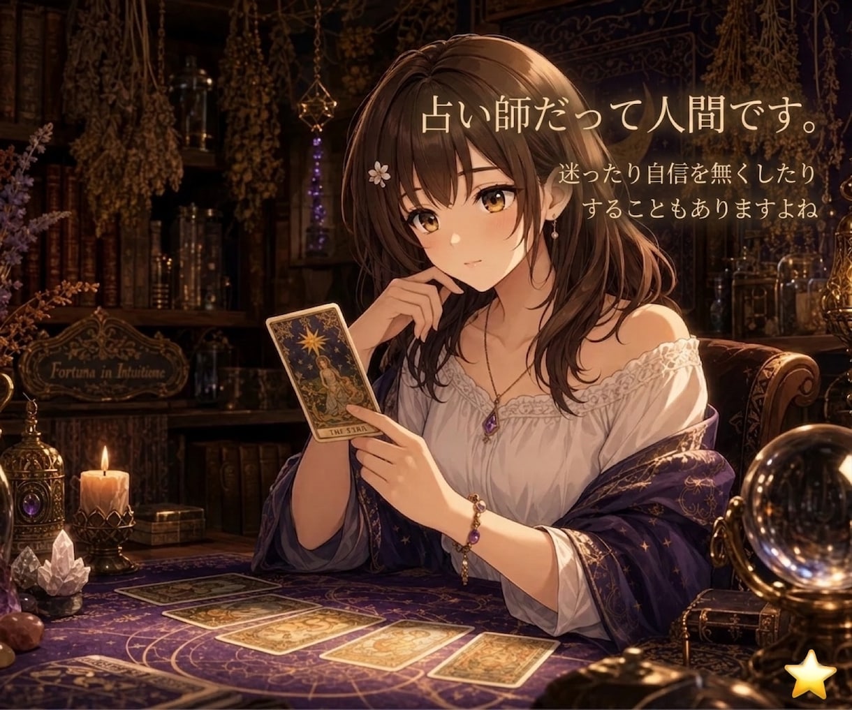 占い師さんの心を癒します 占い師だって誰かに話を聴いてほしい夜がありますよね イメージ3