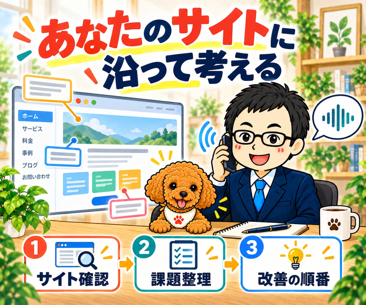 アフィリエイト・ブログ運営の電話相談に答えます SEO・AI記事作成・中古ドメインを、あなたの状況に合わせて イメージ4