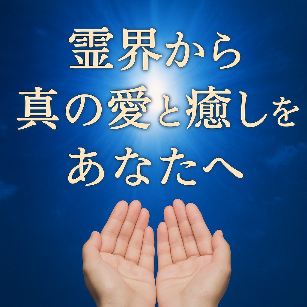霊界の導き│魂の調整、必要な癒しと愛をお届けします ふわりと解ける心、静寂の中で再起のメッセージ受け取りませんか イメージ1
