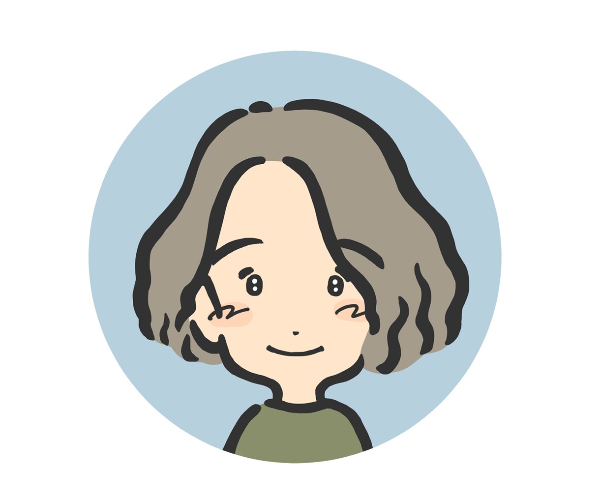 シンプルかわいい♪癒し系アイコンお描きします やさしいタッチでほっこり可愛いあなただけのアイコンを♪ イメージ6