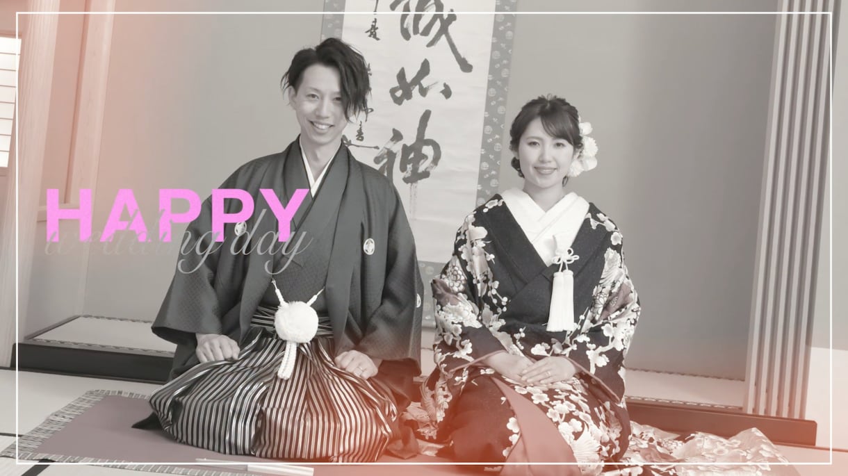 プロが【結婚式オープニングムービー】を作ります わずか1分で会場の空気を変えるオープニングムービー イメージ6