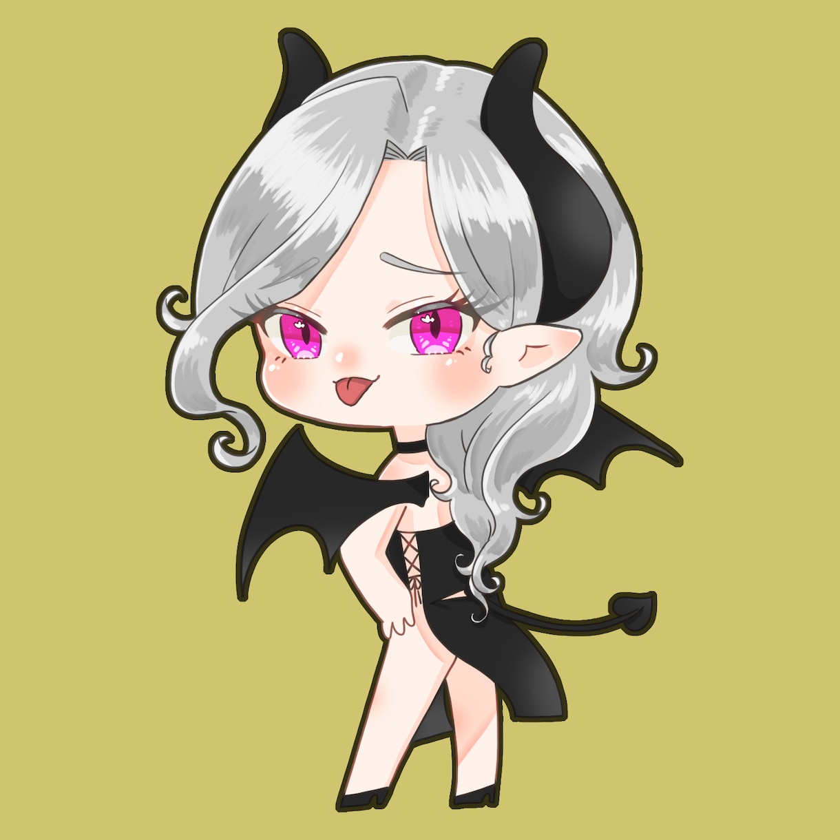 もちもち♪かわいいミニキャラ描きます 商用利用可！配信・SNSアイコン・アクキーなどのグッズ化に！ イメージ10