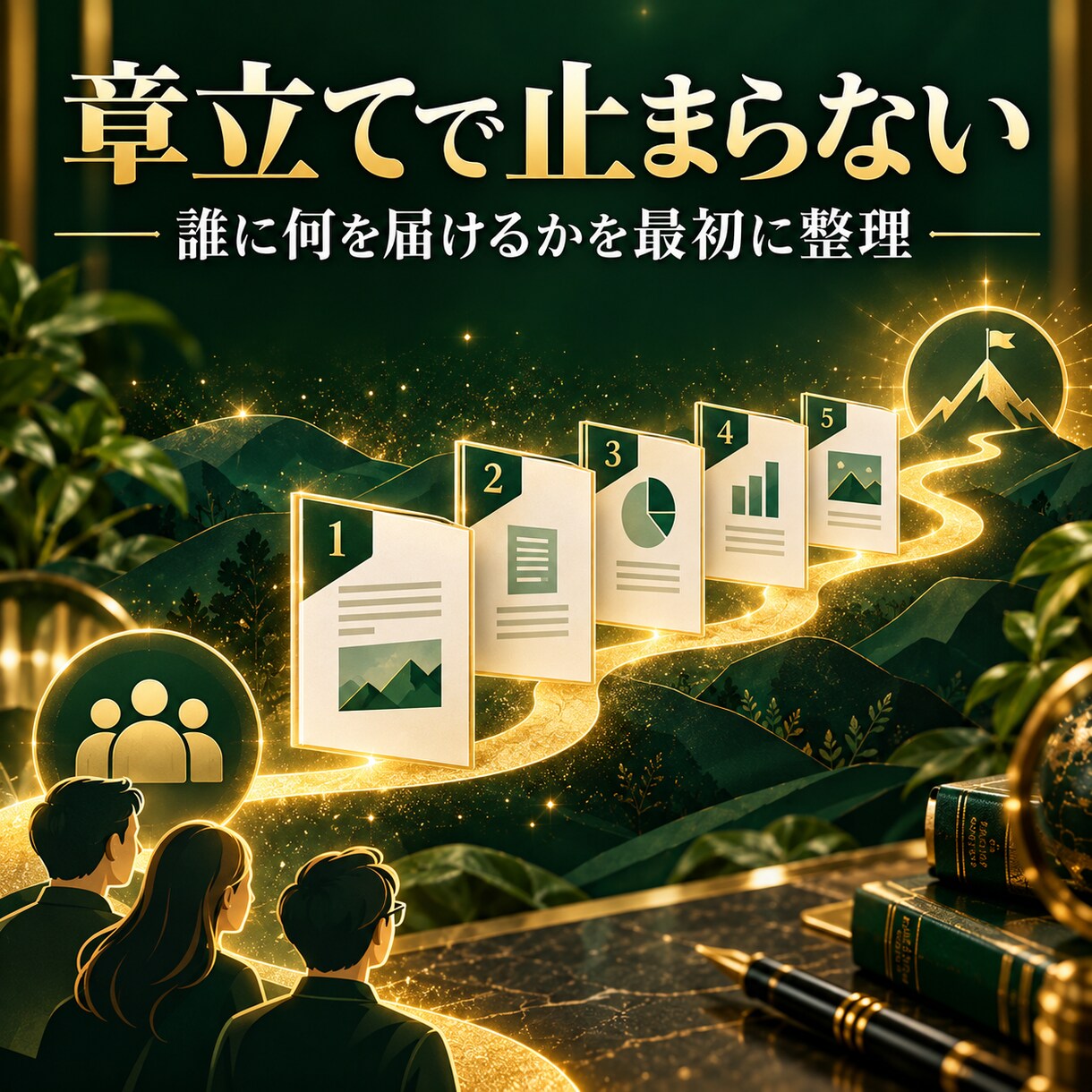 知識を販売用PDF教材にまとめます メモから章立て本文図解まで読みやすく制作します イメージ2