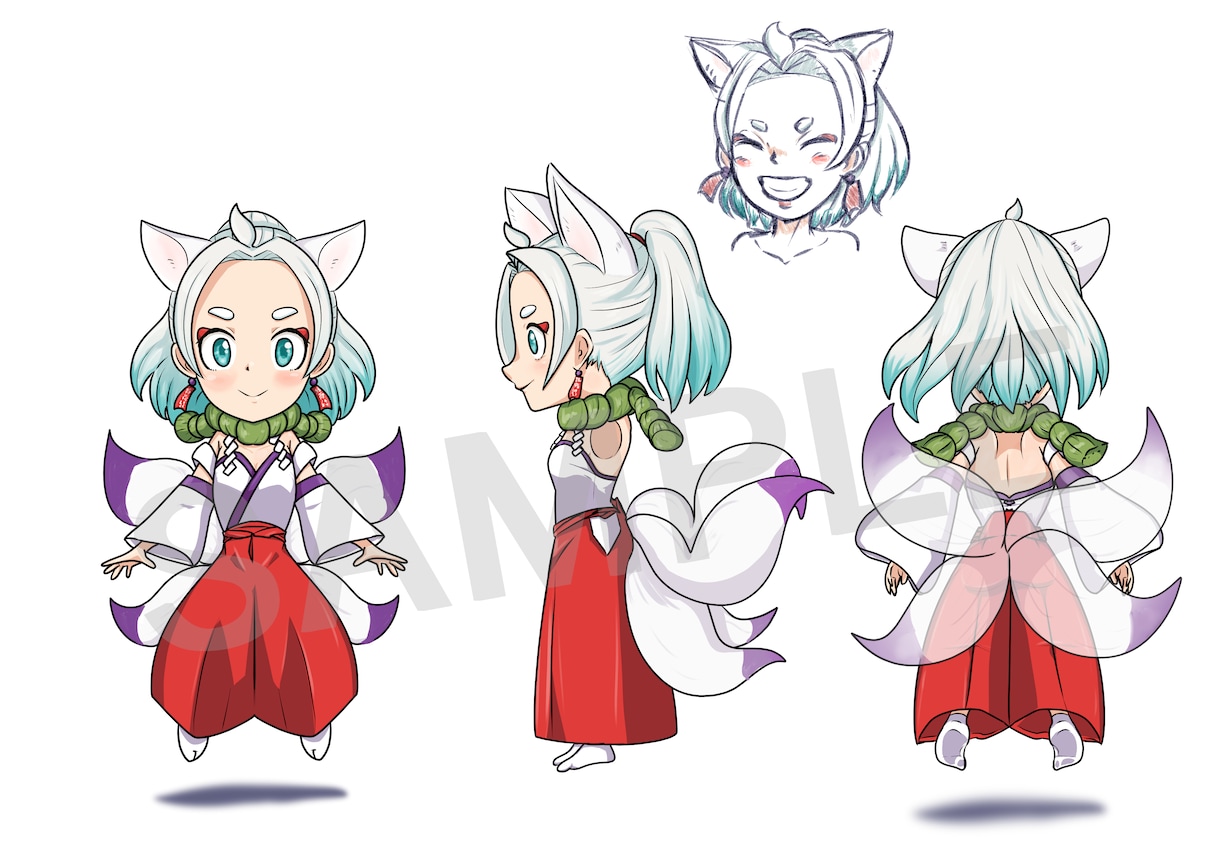 10体限定【特別価格】-Vtuber作成します 高稼働可能★イラスト～モデリング～導入まで一括サポート！ イメージ4