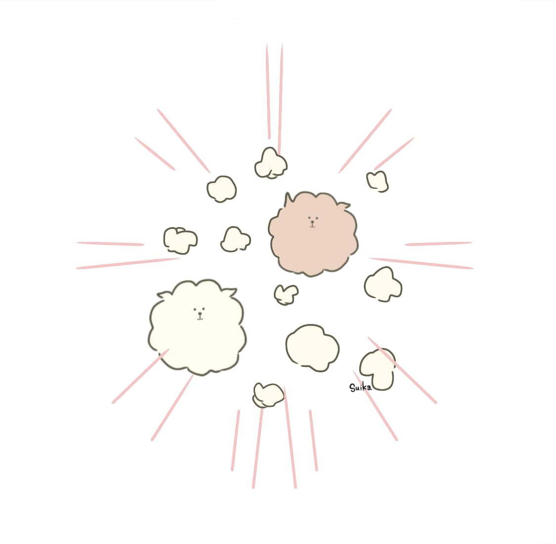 似顔絵かきます ほっこりさせられるイラストつくってます✨ イメージ1