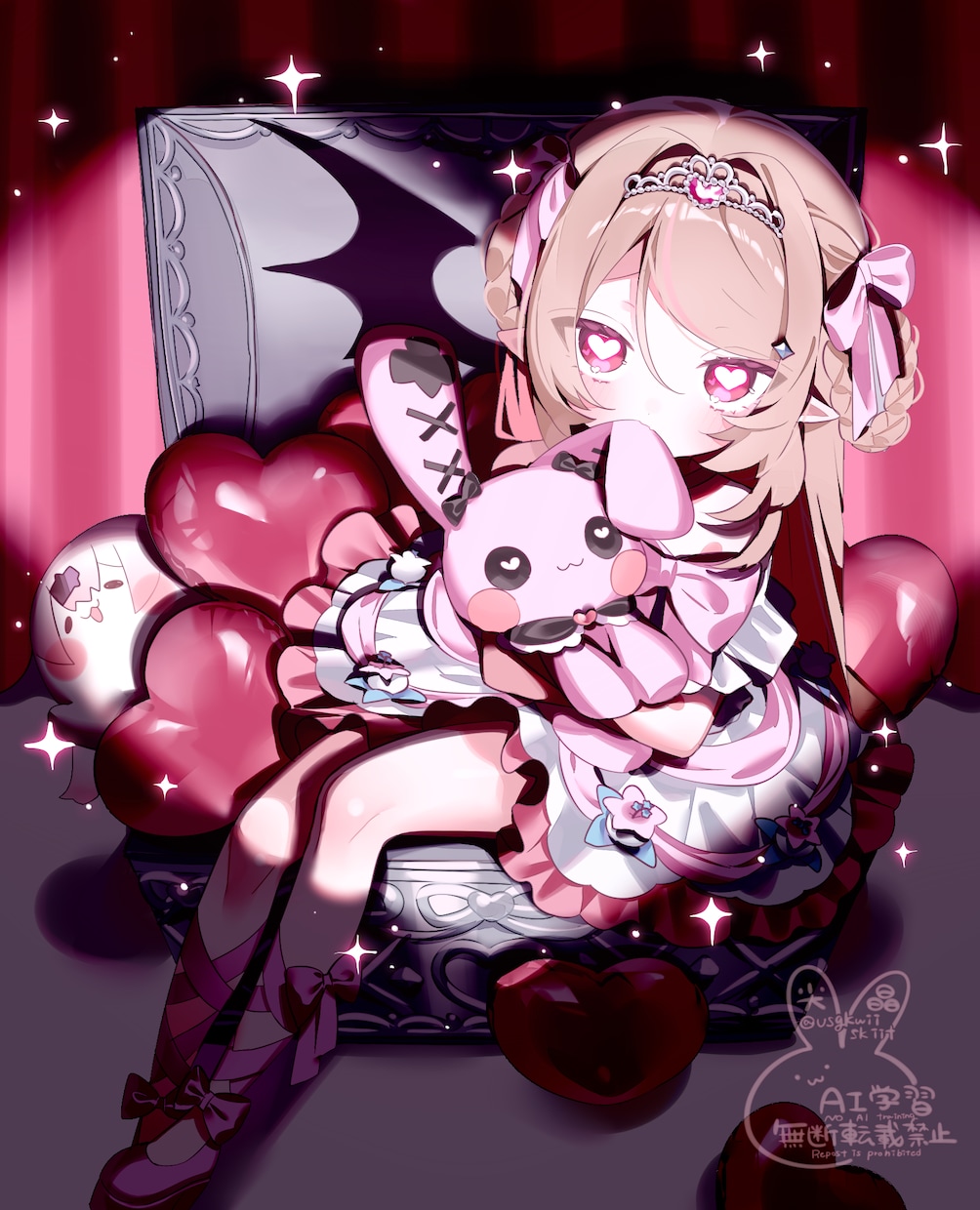 企業実績有！お好きなイラストお描きします Vtuber立ち絵、一枚絵、歌ってみたイラスト、など✧*。 イメージ1