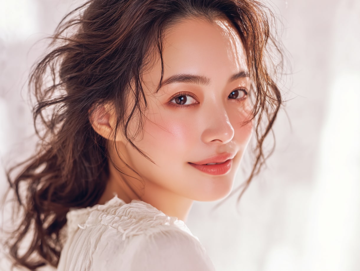 フェイシャル・美容整体に◎広告用AI画像生成します 【3枚セット】リアル感のあるゆるふわAIモデル画像の生成 イメージ7