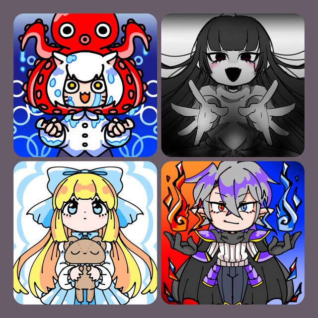 パッと目を引く可愛いアイコンイラスト描きます グッズ可や贈り物にも対応します！お気軽にメッセージどうぞ♡ イメージ3