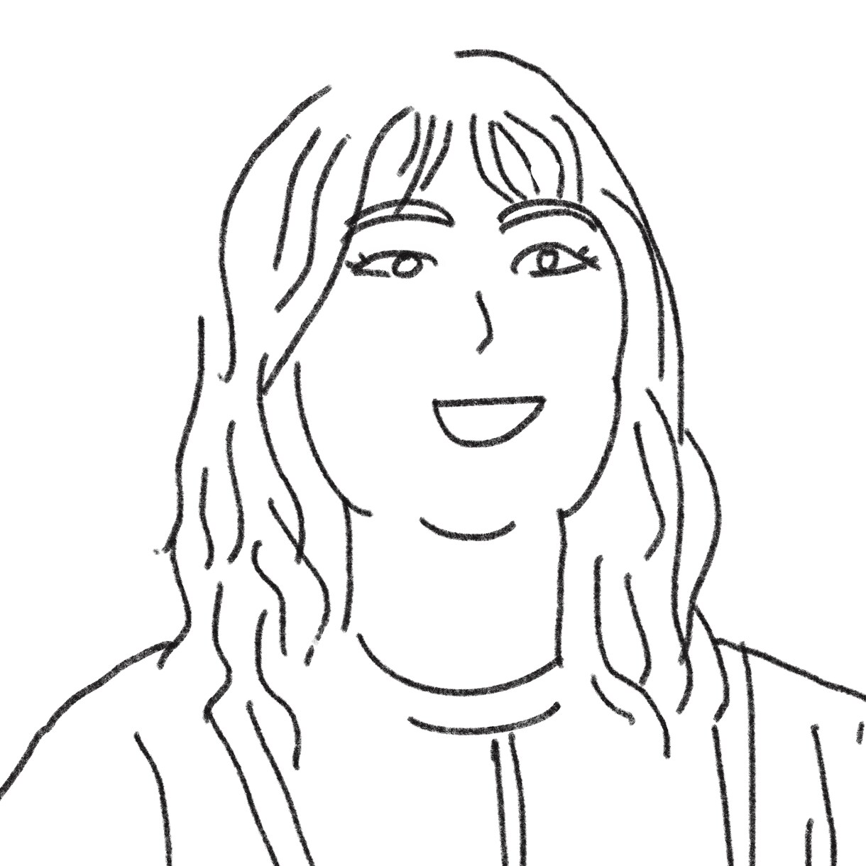 やわらかいタッチで味のある似顔絵をお届けします SNSのアイコン、メッセージカード等、幅広い用途で利用可能！ イメージ2