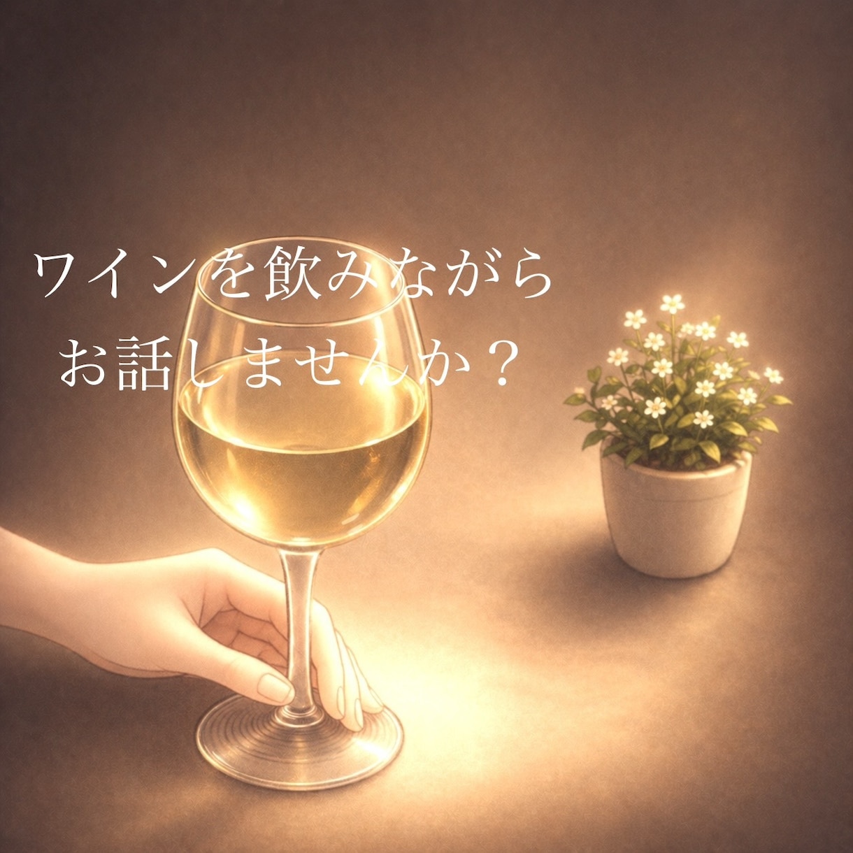 夜のワイン時間|ゆっくりお話お聴きます 6月になりましたね☆ 最近は白とジンジャエール飲んでいます イメージ1