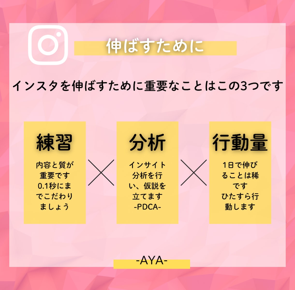インスタを伸ばす方法教えます 5月末までの限定価格！スクール型で初めてでも安心！質問し放題 イメージ5