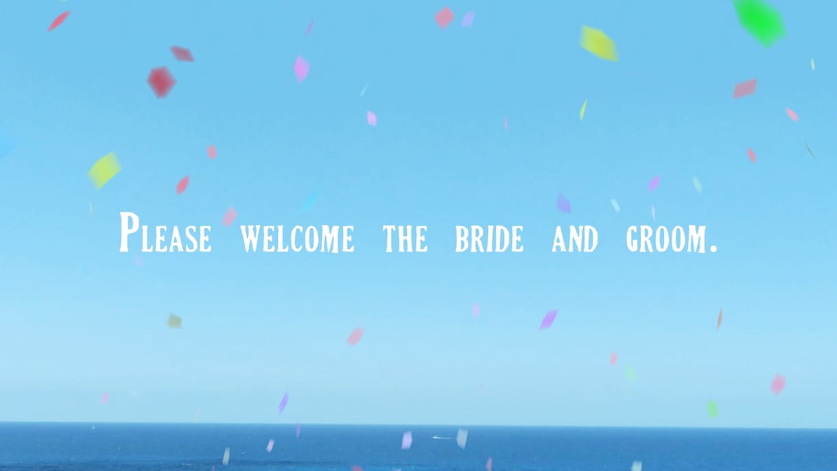 パペットをつかった結婚式オープニング映像制作します かわいらしいパペット人形のオリジナルのオープニング イメージ7