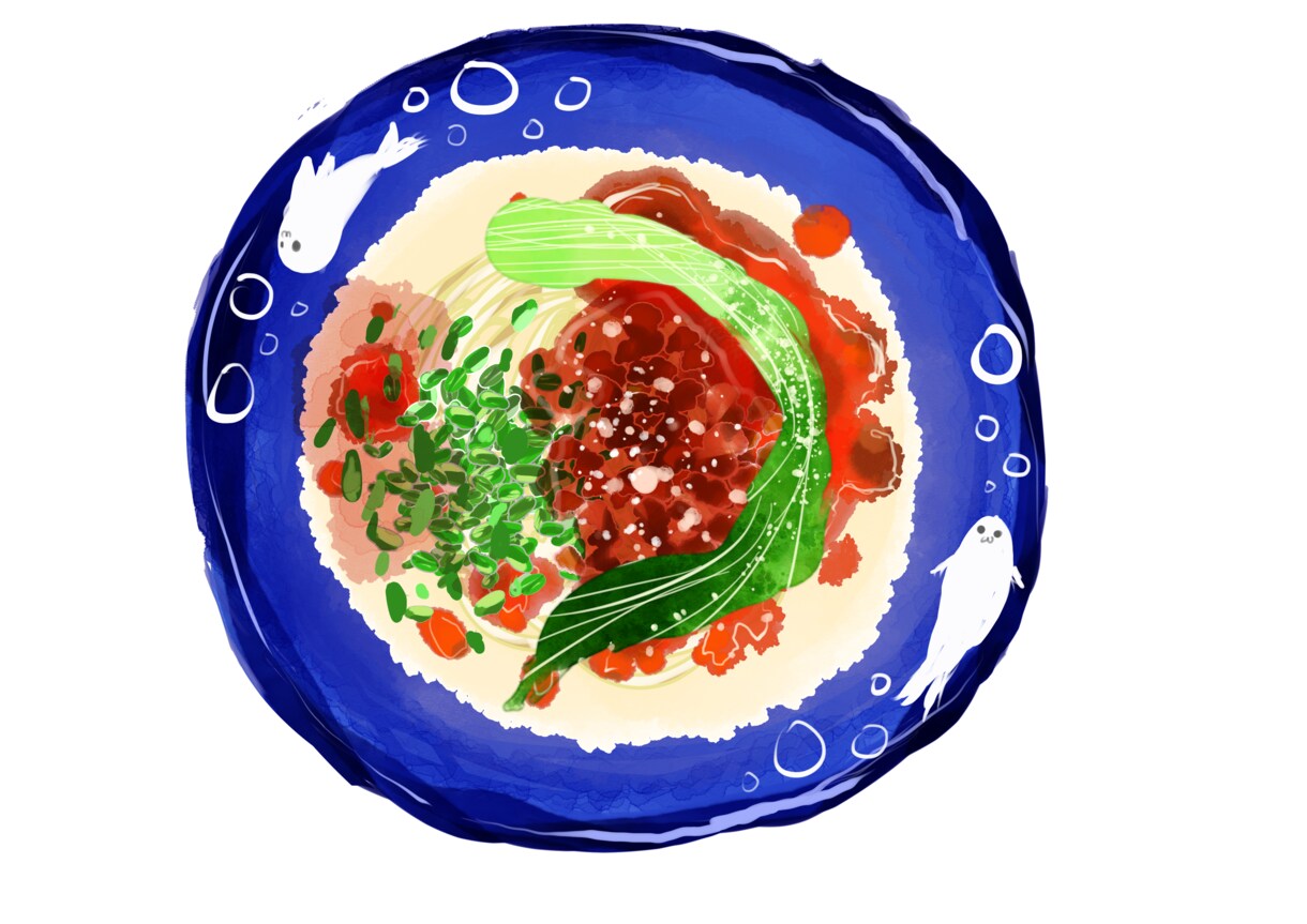 思わずきゅん♡とする美味しそうな食べ物を描きます あれ？イラスト調の食べ物なのに可愛くて美味しそう…！？ イメージ3