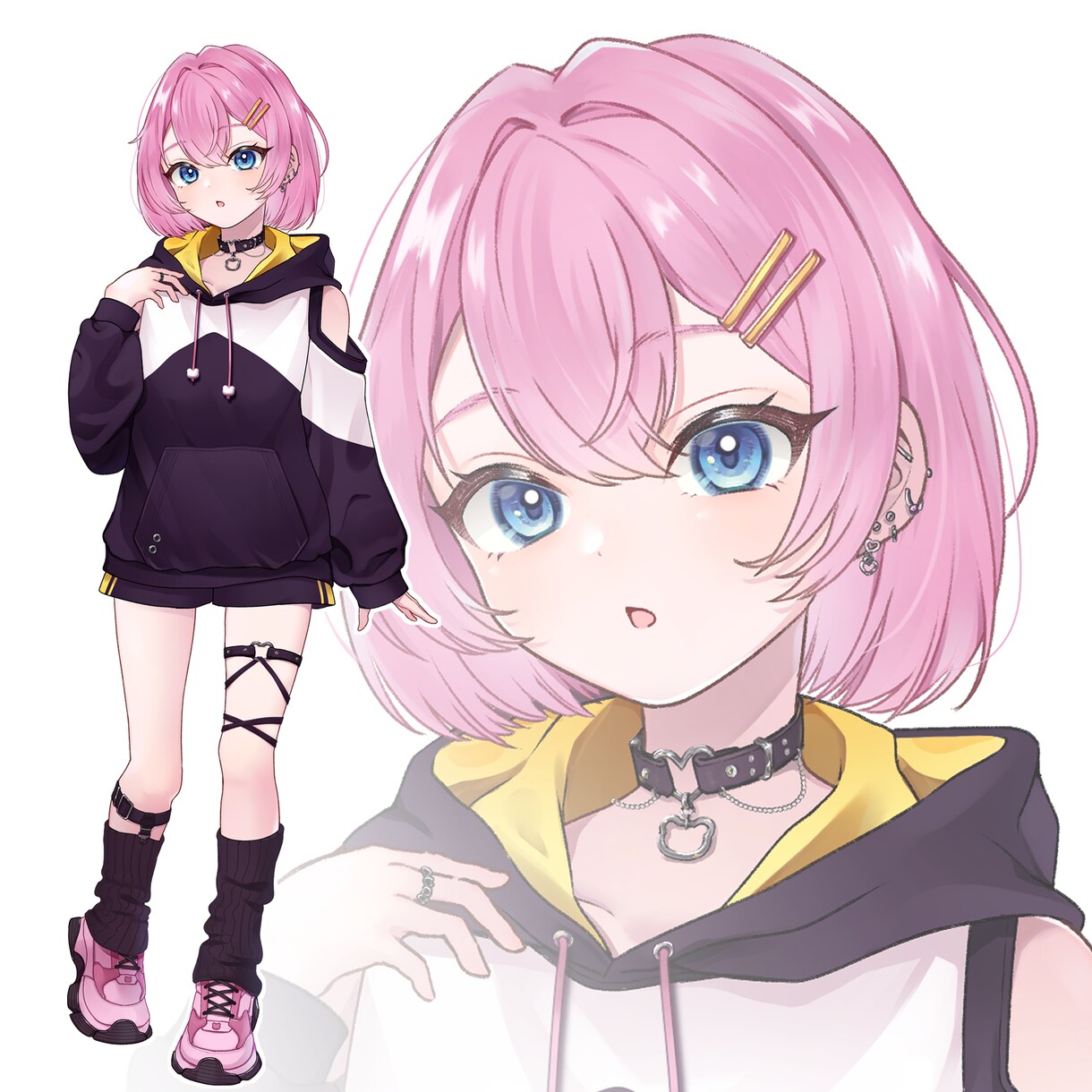衣装デザインに拘った立ち絵描きます TRPG、IRIAM、VTuber、新衣装、グッズにどうぞ❁ イメージ5