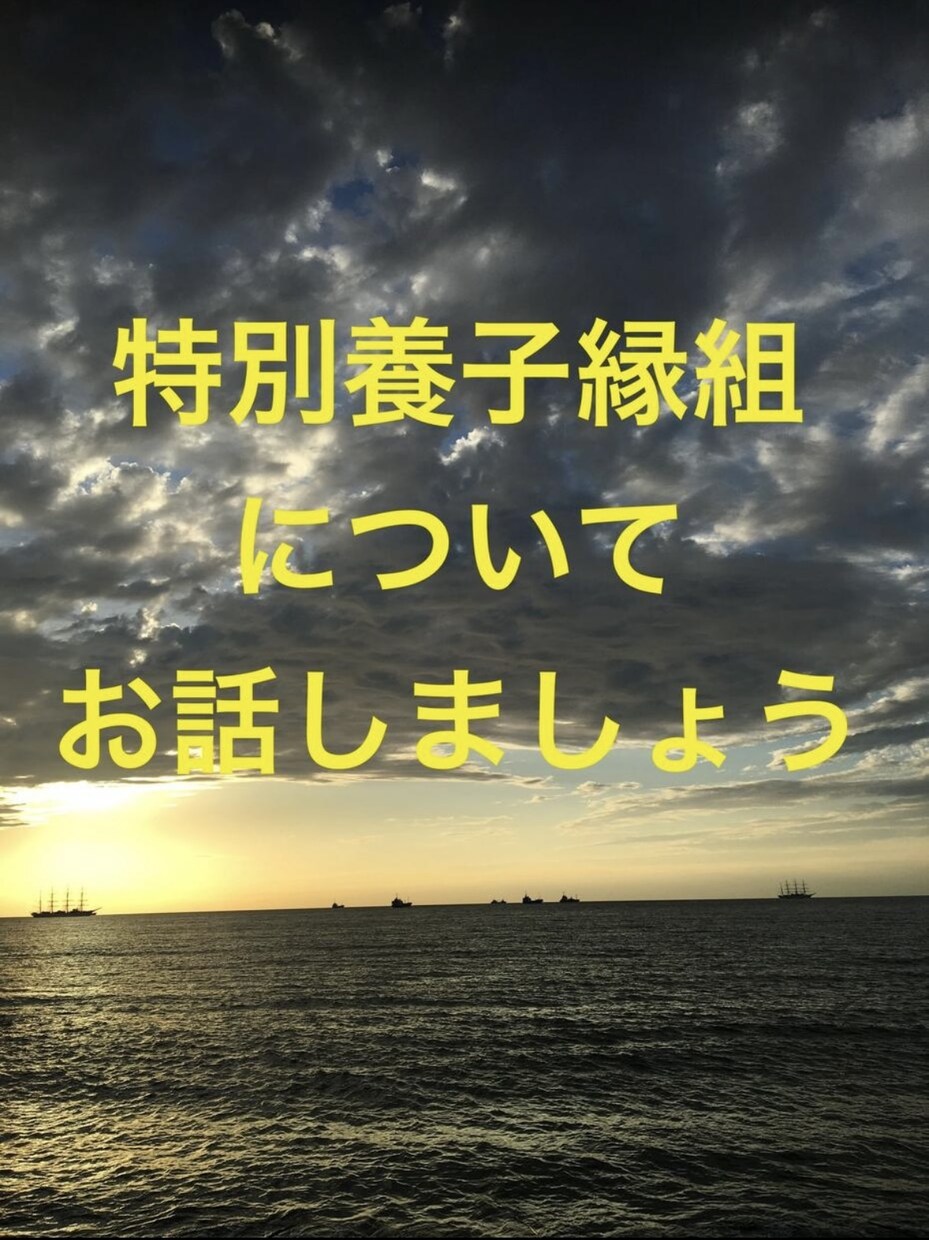 元・特別養子縁組従事者が一緒に考えます 特別養子縁組について一緒に考えてみませんか? イメージ1