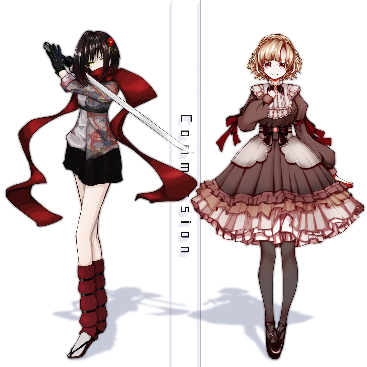 TRPG、ゲーム等のキャラクターイラスト描きます 低価格で全身立ち絵が手に入る！ イメージ8