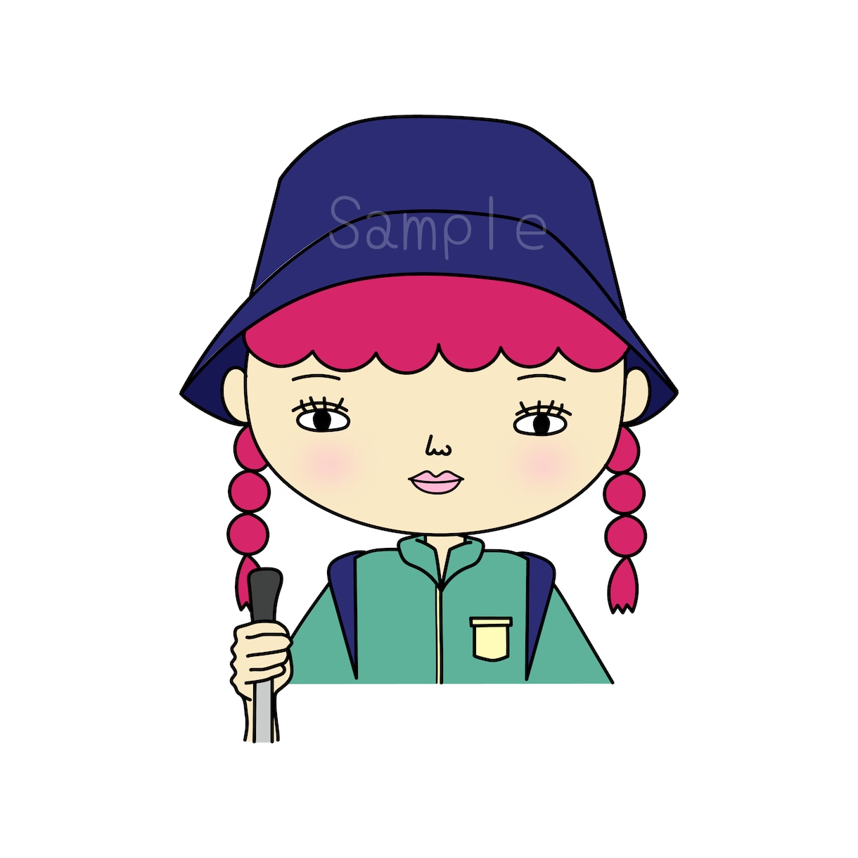 シュールなあふろちゃんSNSアイコンお作りします あなたの趣味・特徴をあふろちゃんに変身☆ イメージ2