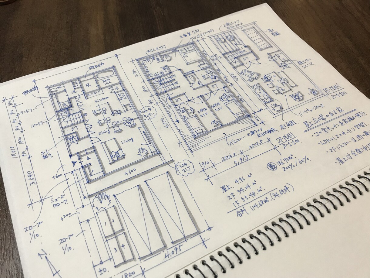 一級建築士が住宅間取りを納得いくまで提案作成します ラフ提案無制限！！早い返信&スピード提案を売りにしてます！ イメージ3