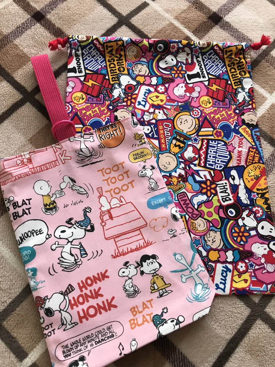 園や学校の指定サイズで手提げバッグや給食袋作ります パパママ応援♡リーズナブル！入園入学セット♡オーダーページ イメージ7