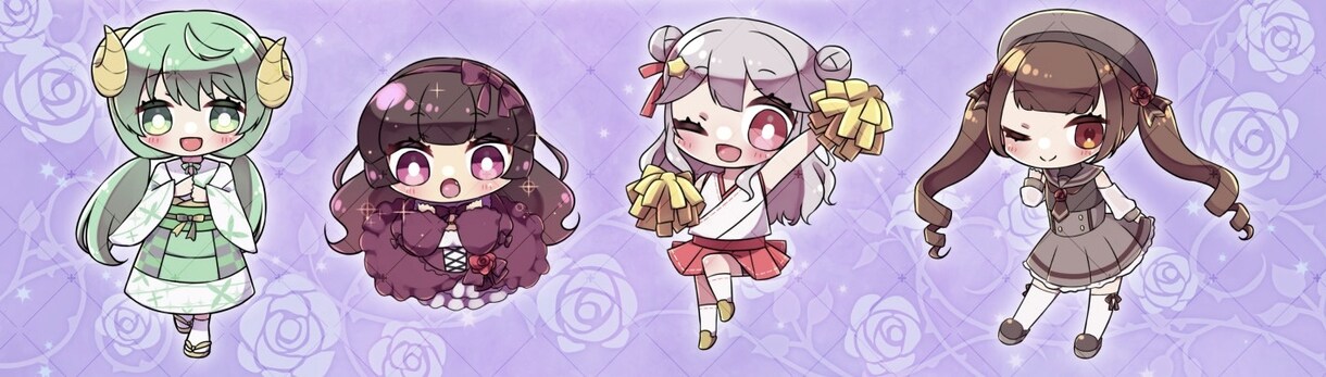 可愛いSDイラスト描きます あなたの活動を彩るミニキャラを描かせていただきます！ イメージ3