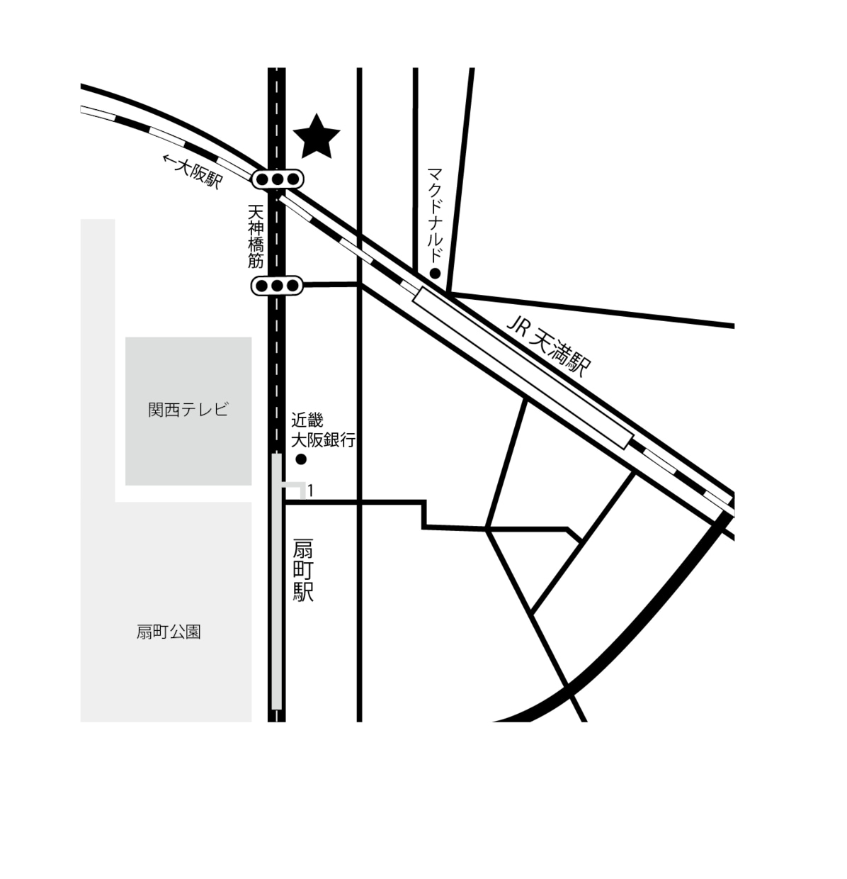 シンプルでスタイリッシュな地図を作ります チラシ、ショップカード、HPなどの地図が必要な方にオススメ イメージ2