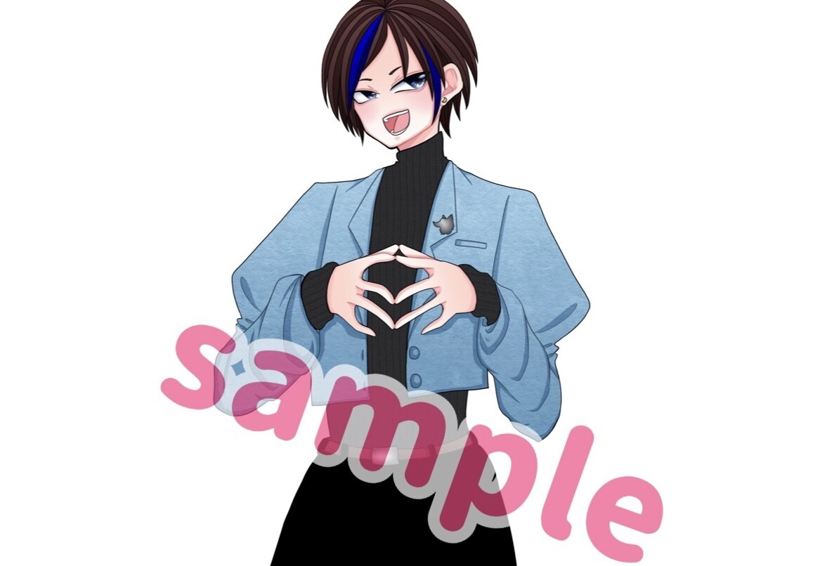 商用利用OK！立ち絵、SNSアイコン描きます お急ぎ最短3日から対応可能です！ イメージ3