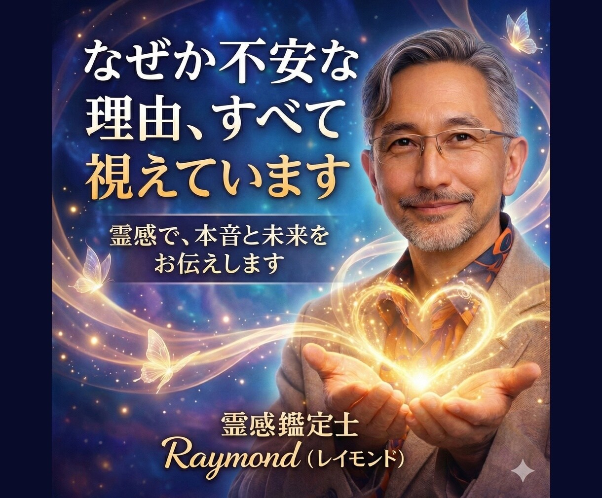 霊感霊視相手の気持ち・本音・未来を優しく鑑定します もう一人で悩まなくて大丈夫です。安心してお話しください。 イメージ1