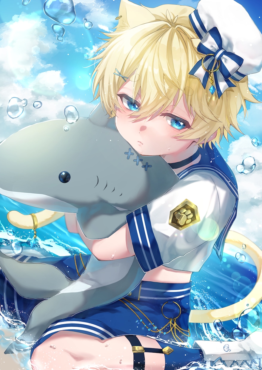 アイコン、立ち絵、1枚絵等作成します キラキラで透明感のあるイラストに仕上げます イメージ2