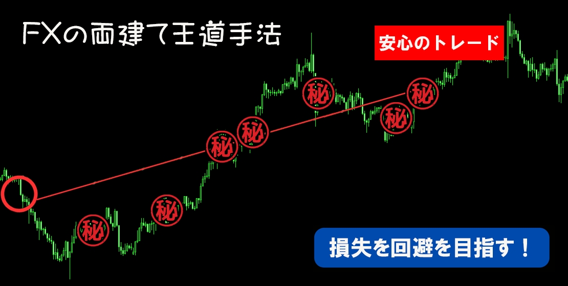 FXの両建てで手堅く驚異的！王道手法を伝授します 高度なスキルはなし。エントリー利確、両建てを明確に伝えます。 イメージ8