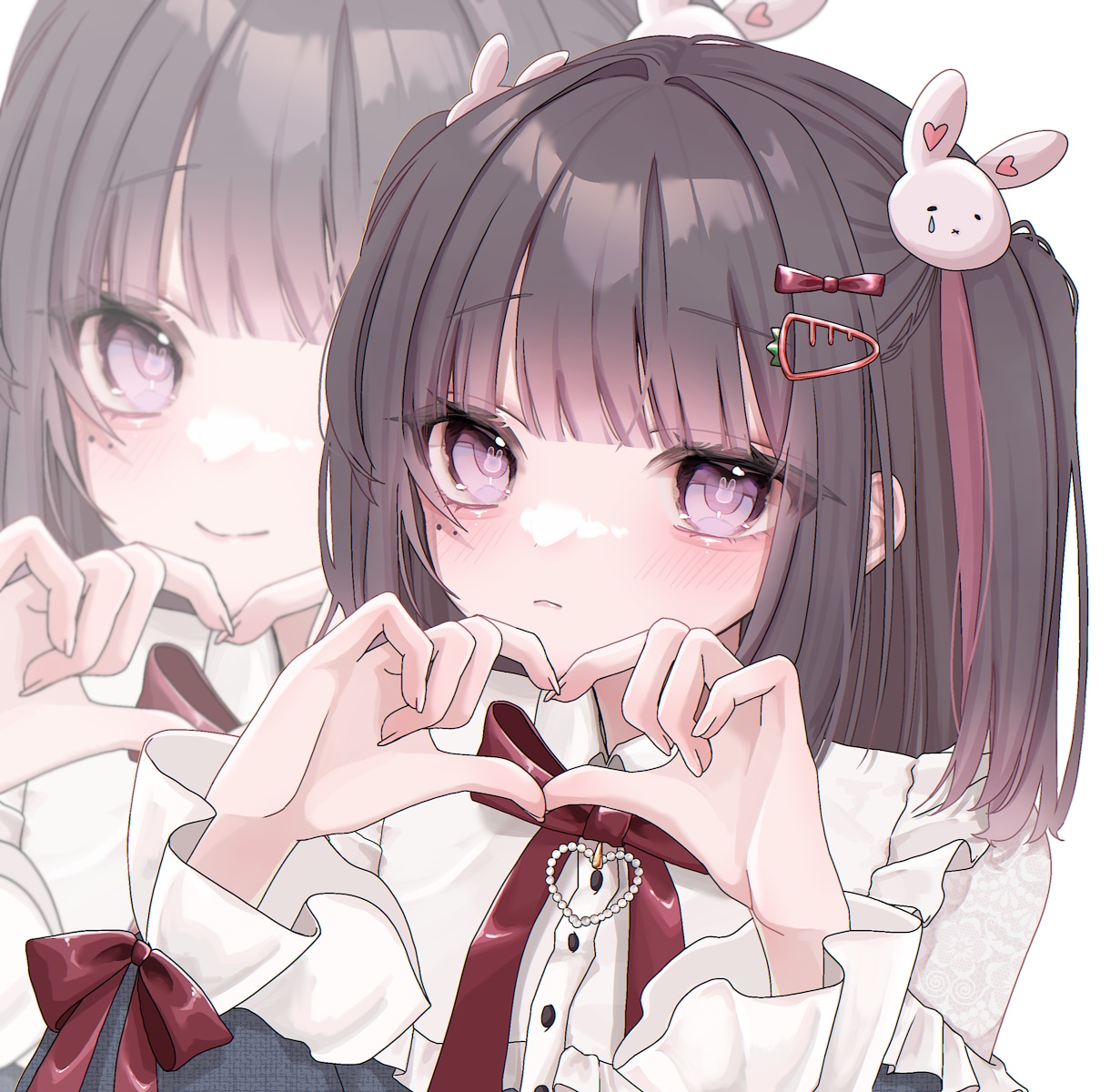 ちゅるんෆ‪透明感のあるイラスト描きます X、YouTube、インスタなど様々な用途にご利用できます◎ イメージ1