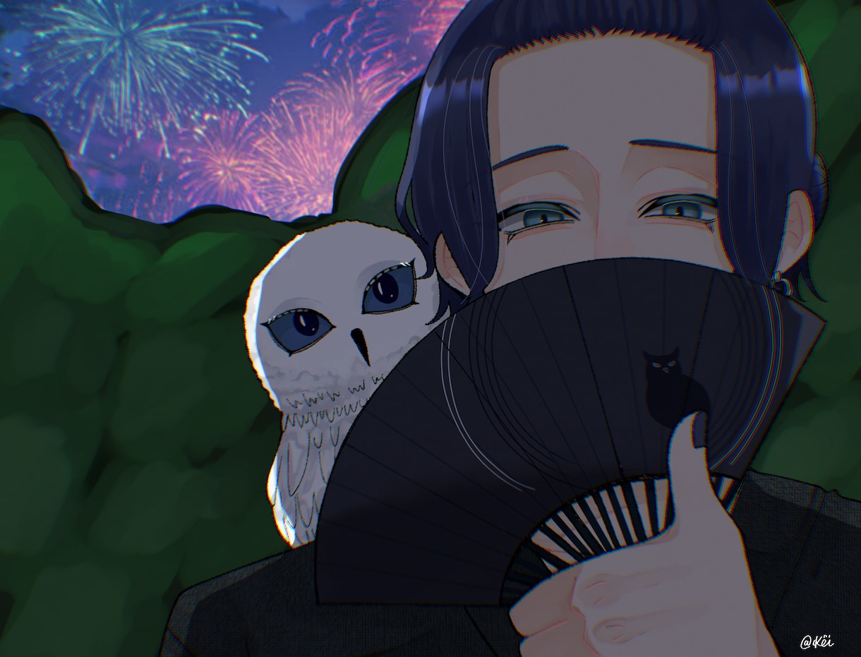 一枚絵制作します 世界観を大事にした一枚を描きます！ イメージ3
