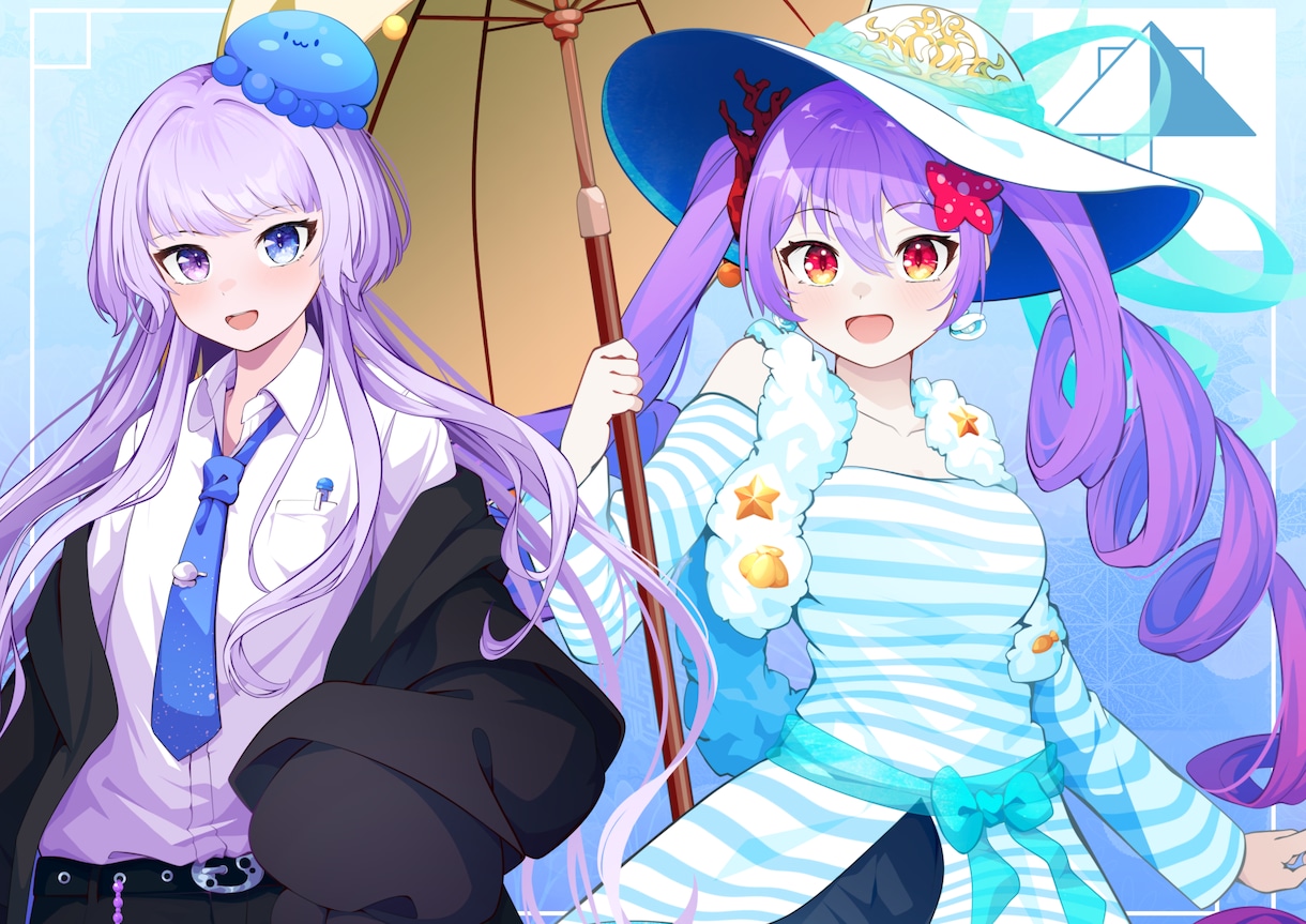 配信にスグ使える！あなただけの特注立ち絵制作します IRIAM等、vtuberとして活動する方にオススメ！！！ イメージ5