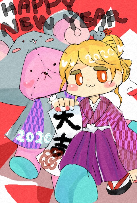 年賀状に使えるイラスト描きます 来年の年賀状、迷ったらこちらにお任せください！ イメージ3