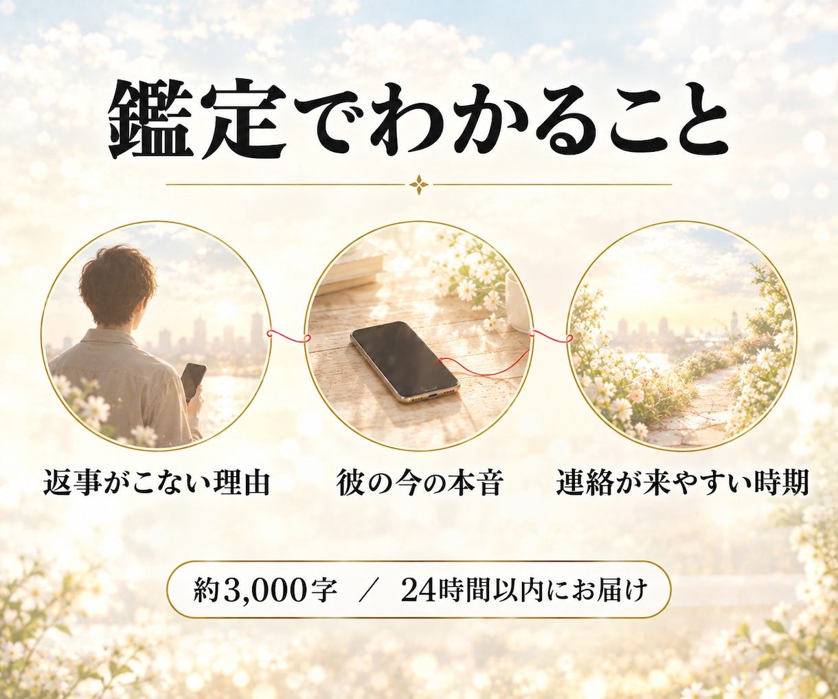 既読無視・音信不通｜連絡が来る時期を霊視します 既読スルー・LINEブロック・未読スルー・片思い・彼の本音 イメージ4