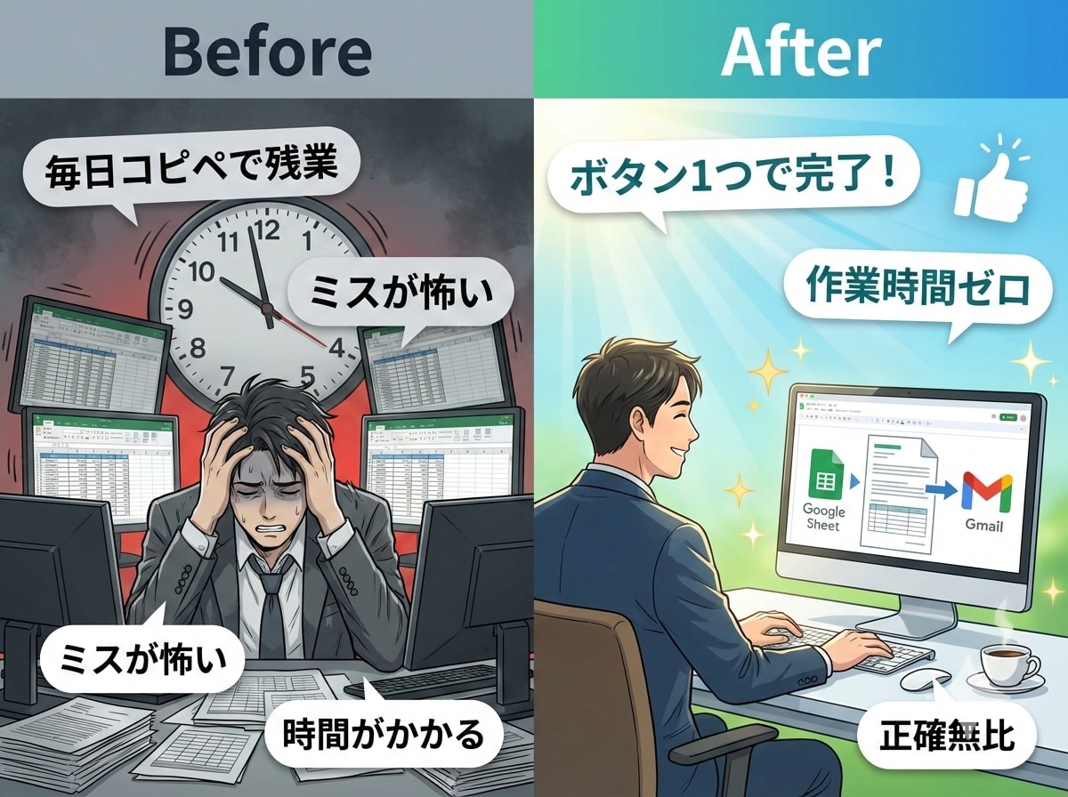 AI活用×現役SE! GASで作業を自動化します 【超短納期×格安】現役エンジニアがあなたの業務を自動化！ イメージ2