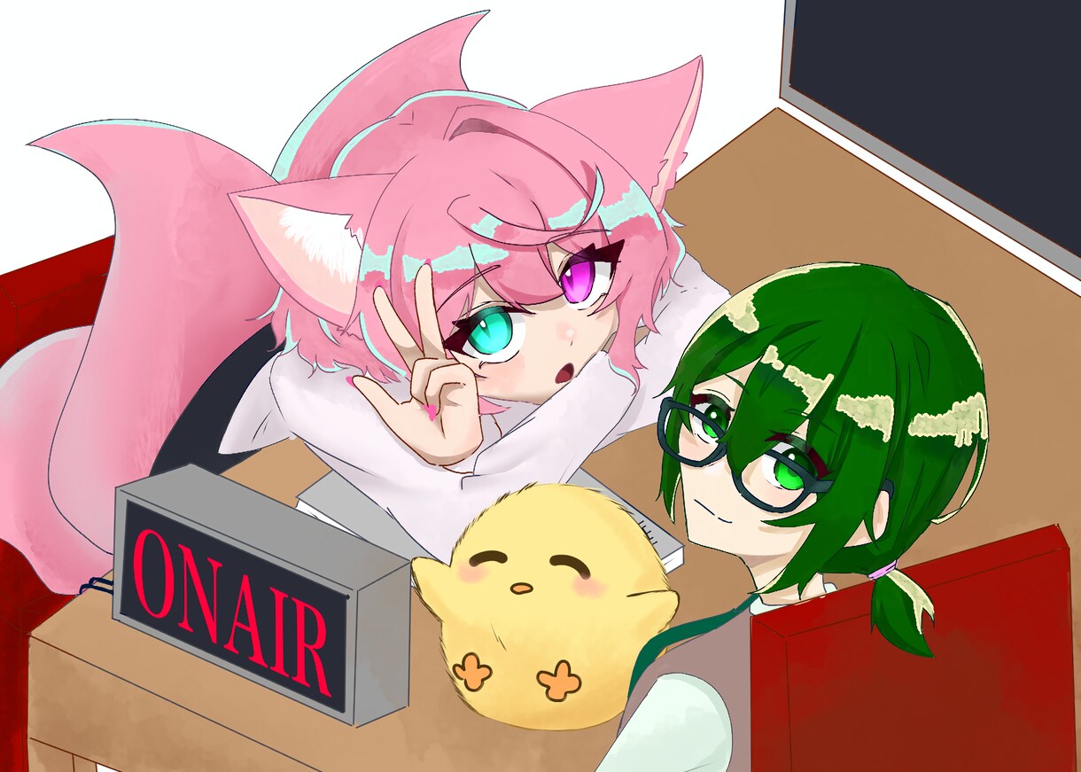 アイコンやイラスト、立ち絵などを描きます 等身大、ミニキャラ両方◎何度でも修正OK イメージ2