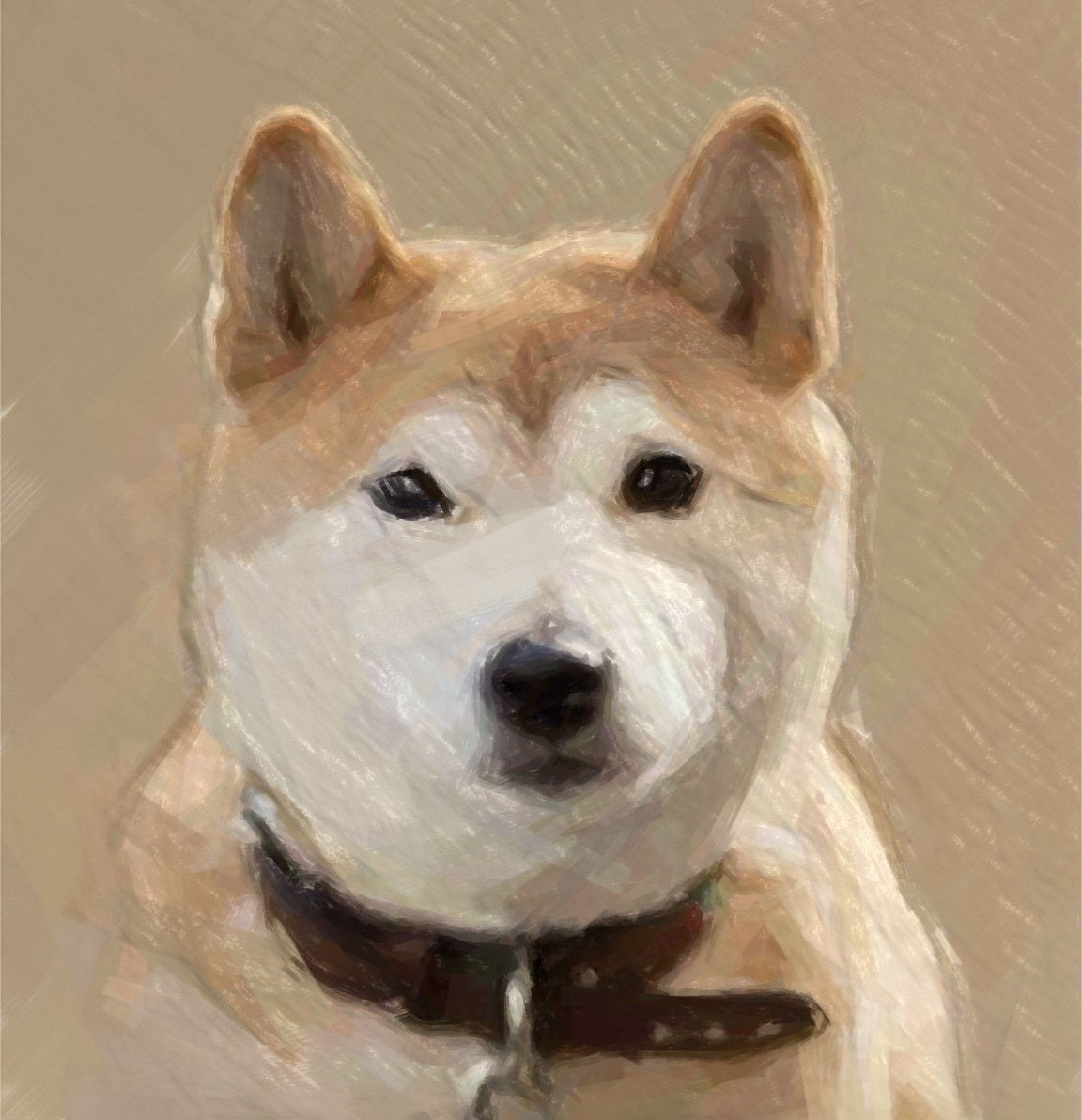 愛犬や愛猫、ペットの写真を　油絵　でデザインします 世界に一つだけの愛するペットをデザインさせてください！ イメージ7