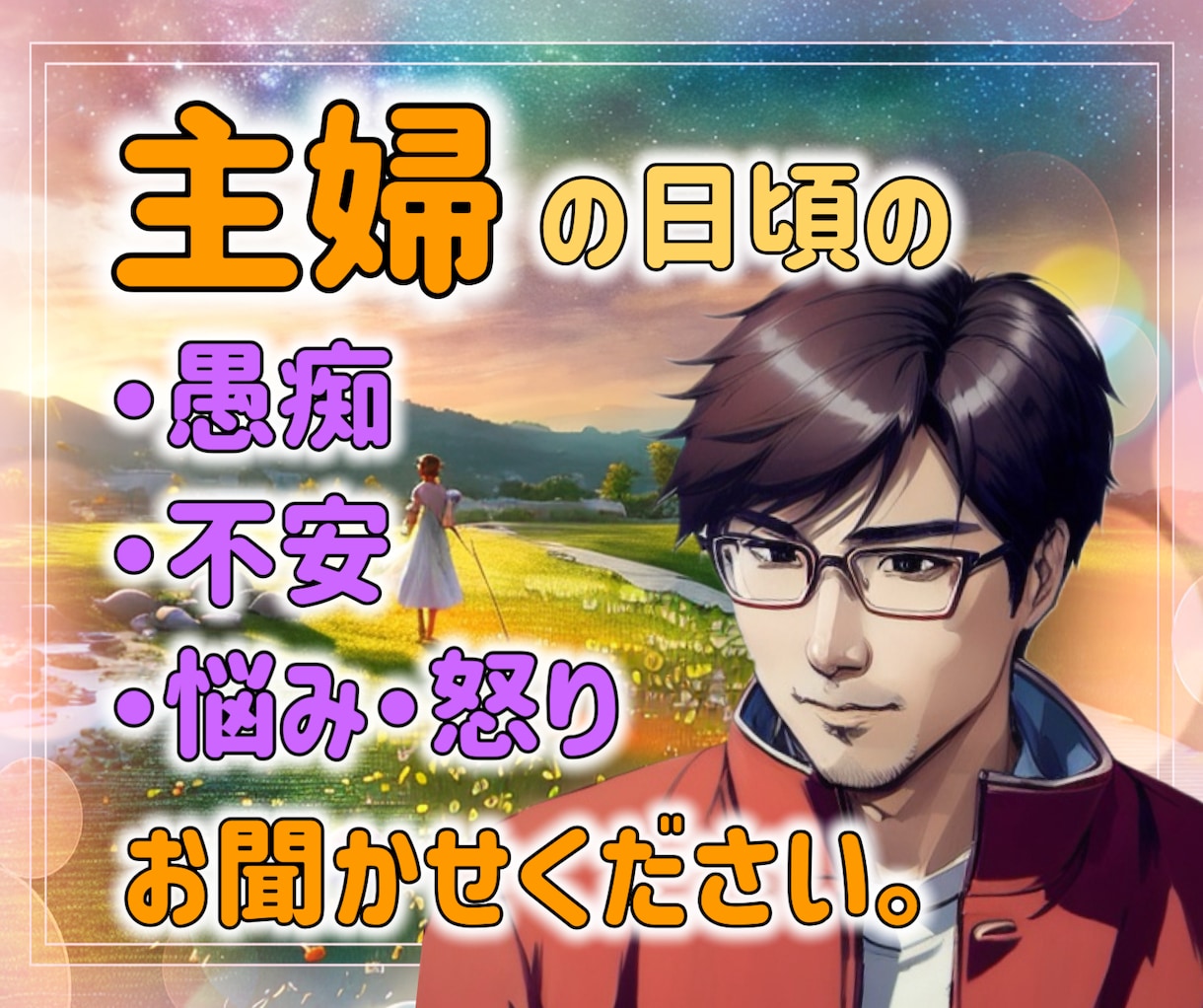 主婦の方の愚痴不満をお聞きします 日頃溜まったストレスを少しでも解消してください。 イメージ1