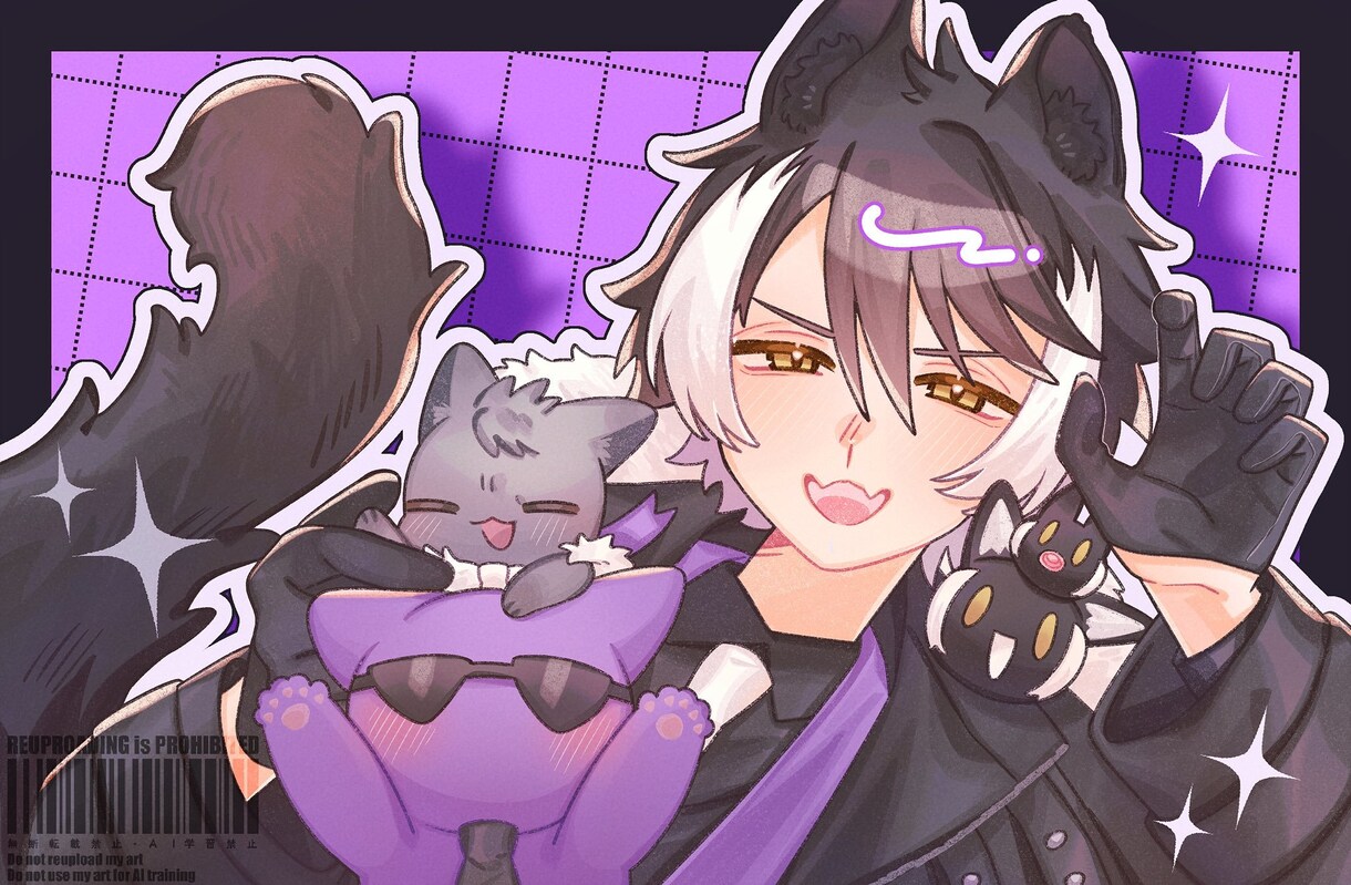 かわいいアイコン、ヘッダー描きます ふわふわで明るい見た人を癒せるような絵を描きます！ イメージ4