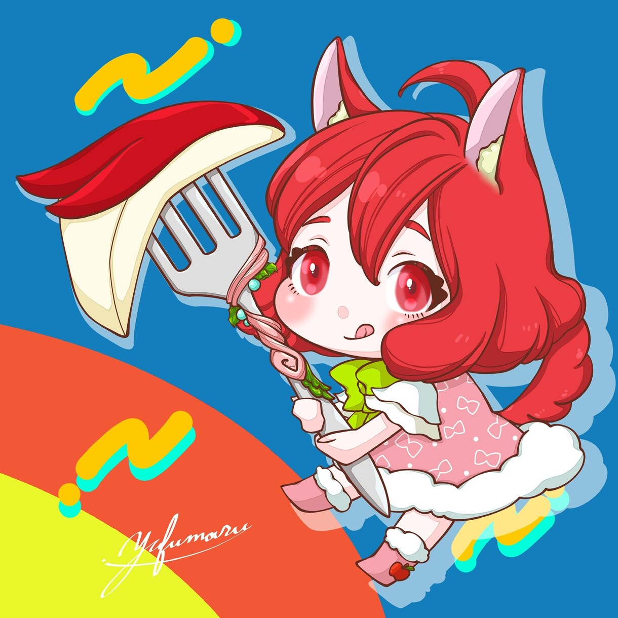 可愛い世界に一つのミニキャラ描きます ブログやYouTubeなどで活躍するオリキャラを制作します♪ イメージ7
